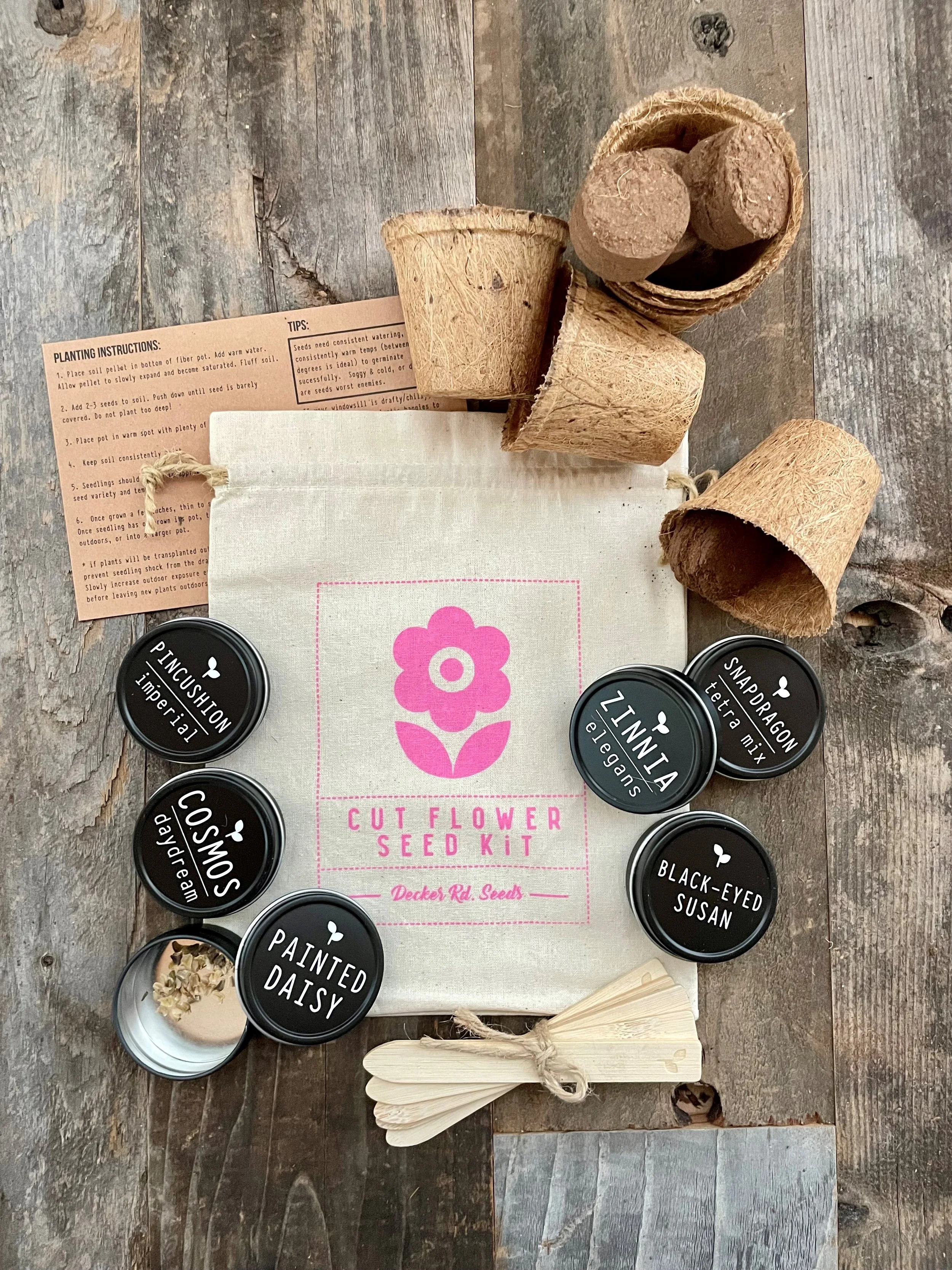 cut flower garden kit — decker rd. seeds | Start Your Garden Today